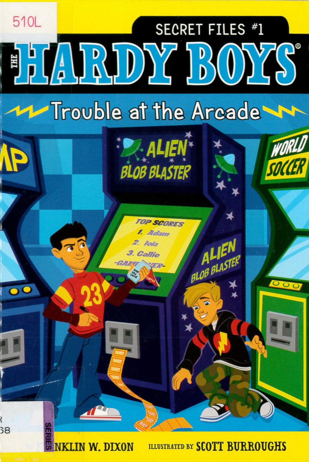 Trouble at the arcade /