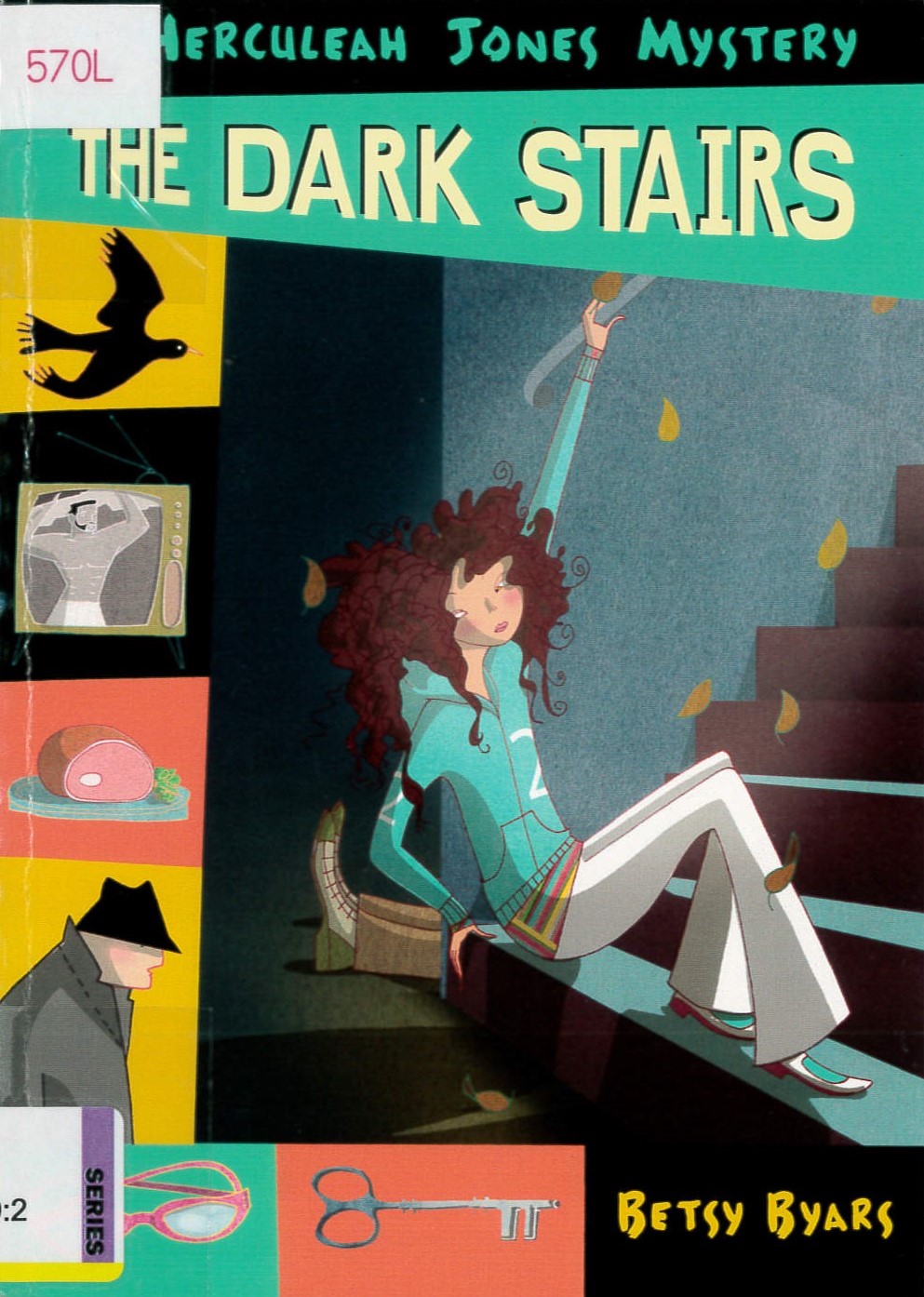 The dark stairs : a Herculeah Jones mystery /