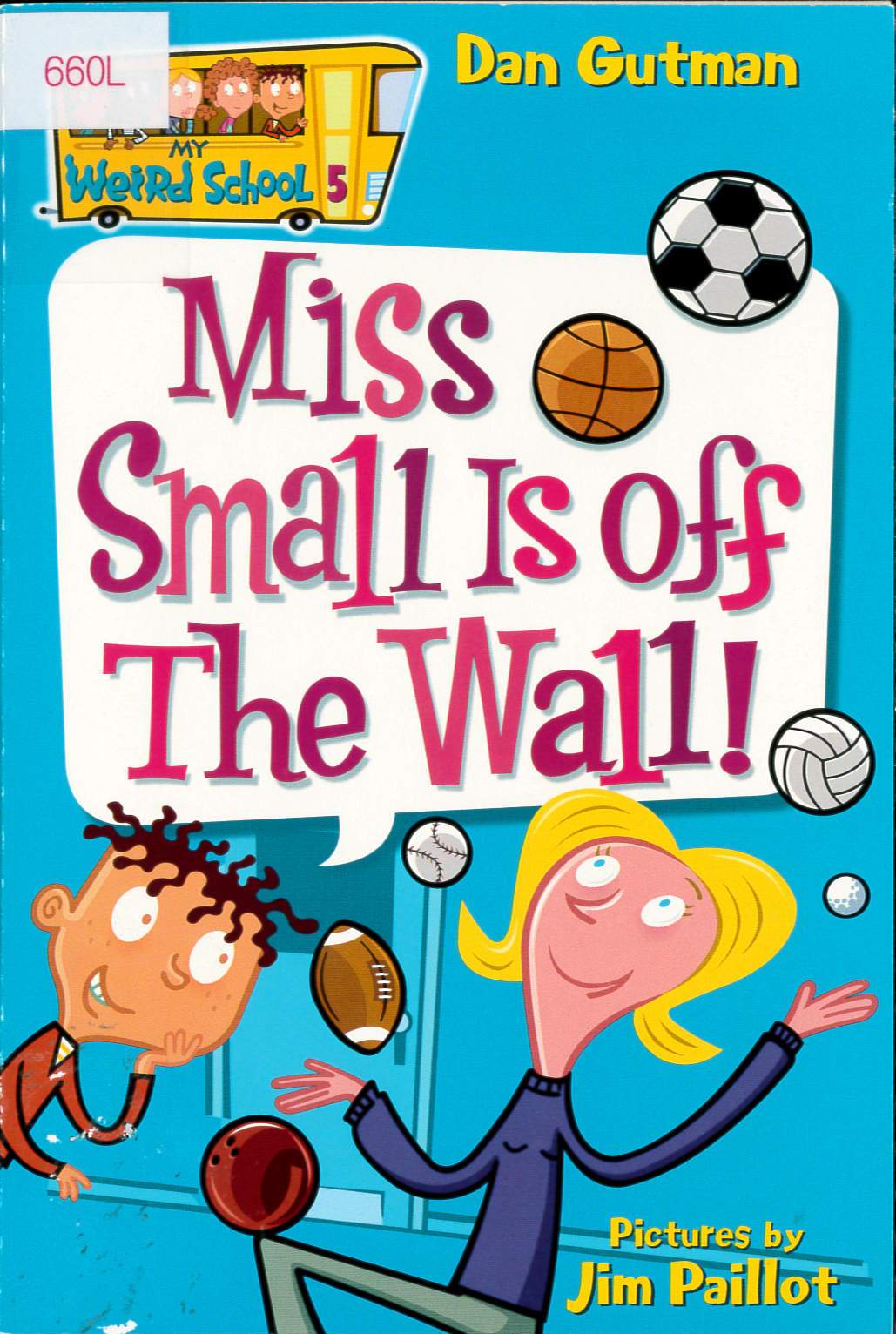 Miss Small is off the wall! /