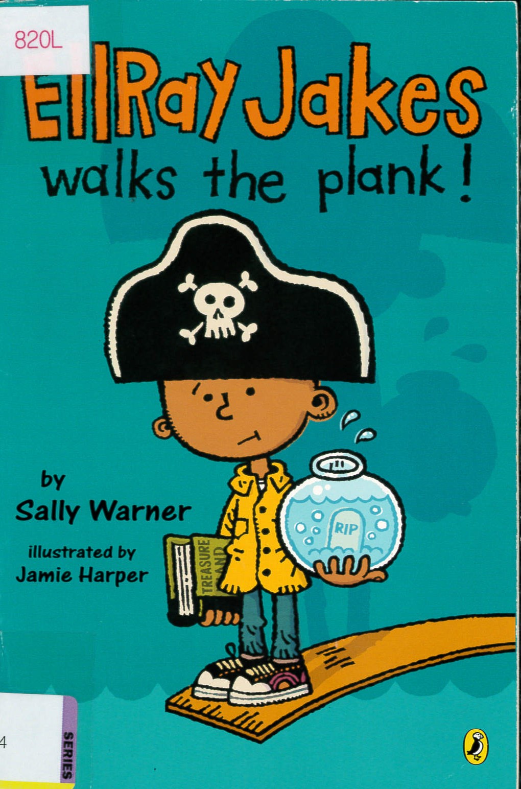 Ellray Jakes walks the plank! /