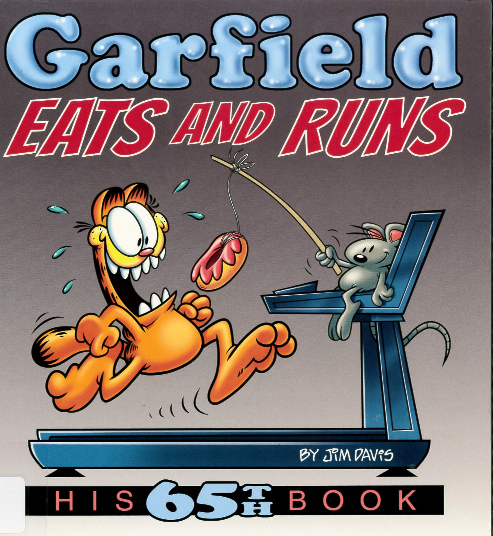 Garfield eats and runs /