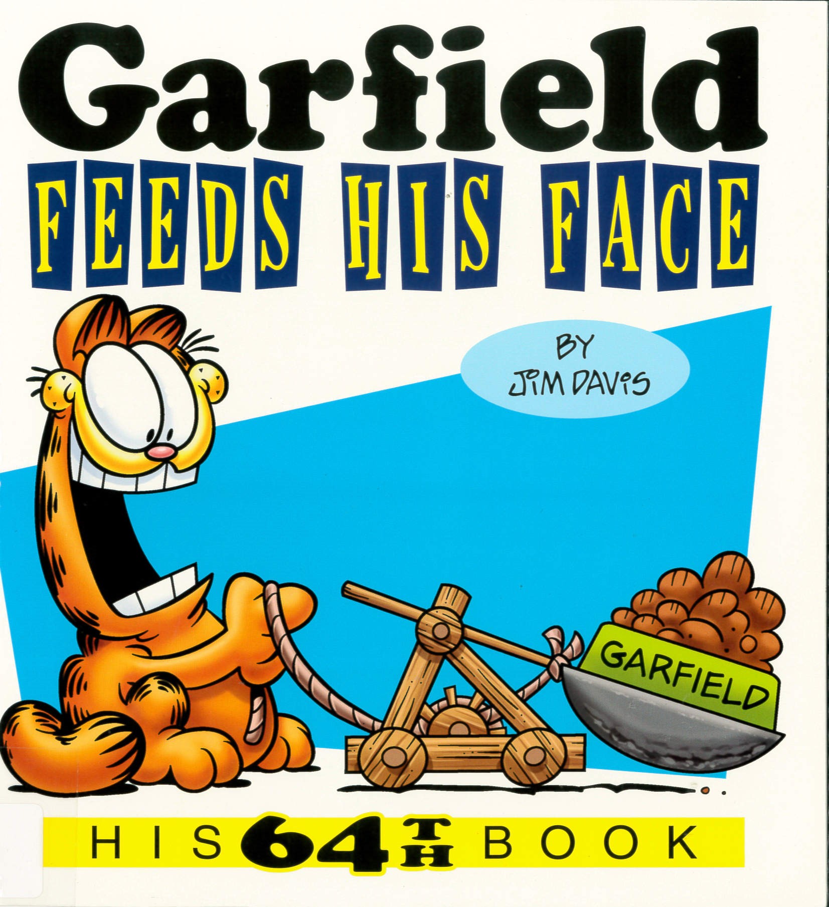 Garfield feeds his face /