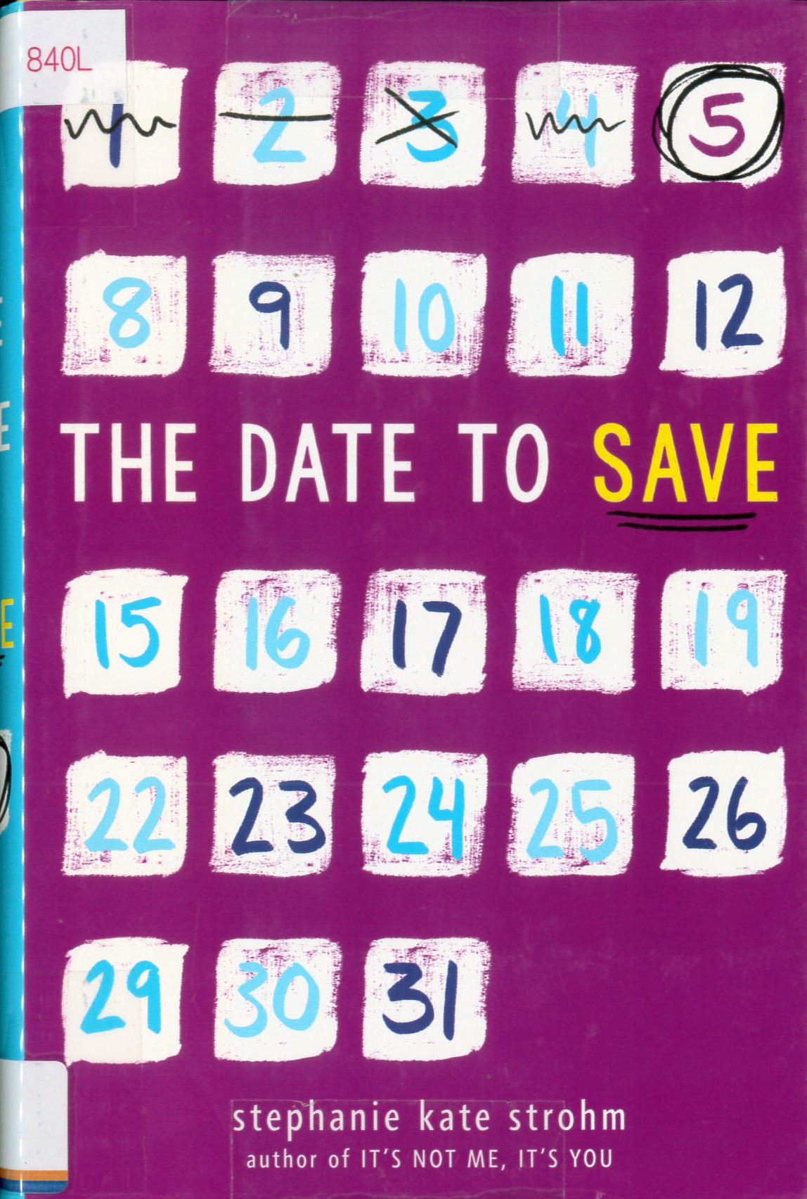 The date to save /