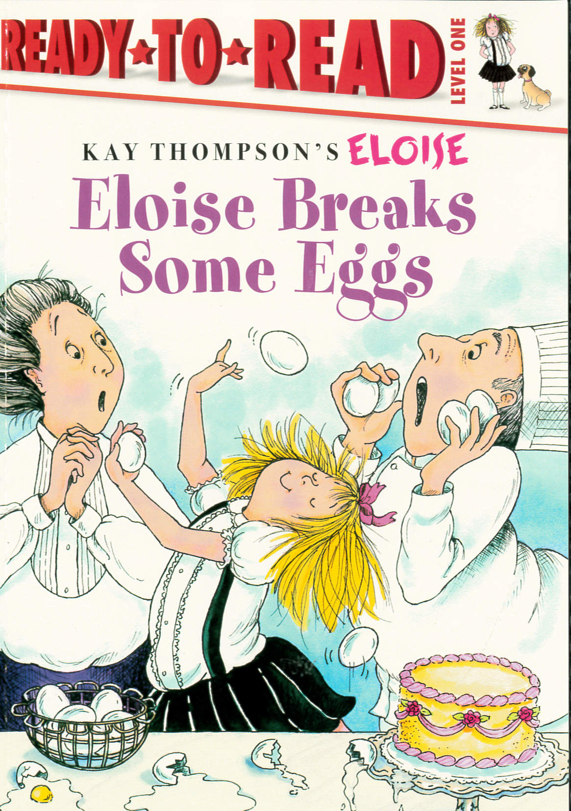 Eloise breaks some eggs /