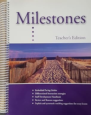 Milestones C [Workbook] /
