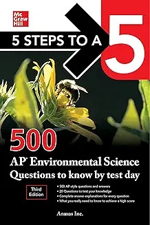 500 AP Environmental Science Questions to Know by Test Day, Third Edition