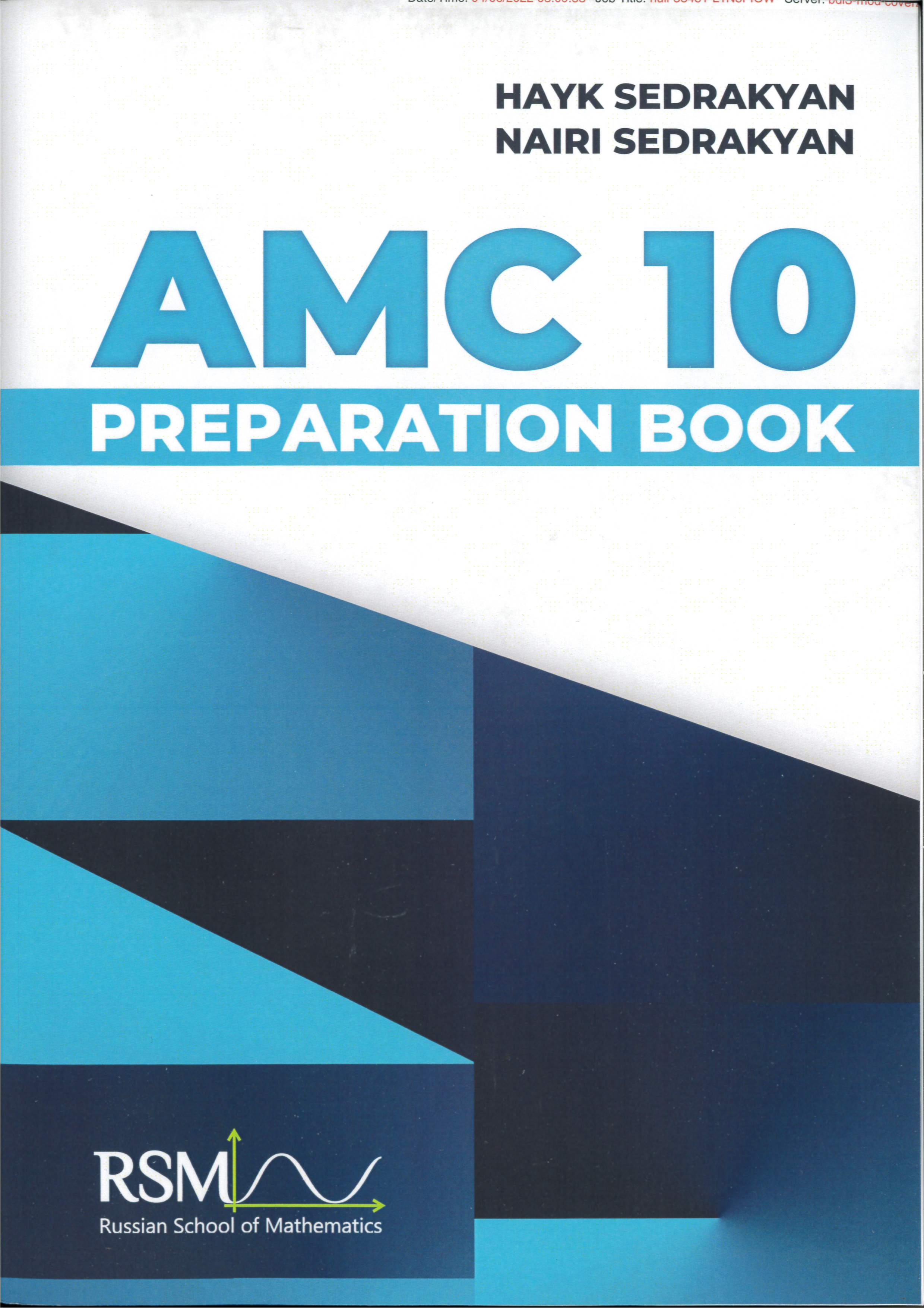 AMC 10 preparation book /