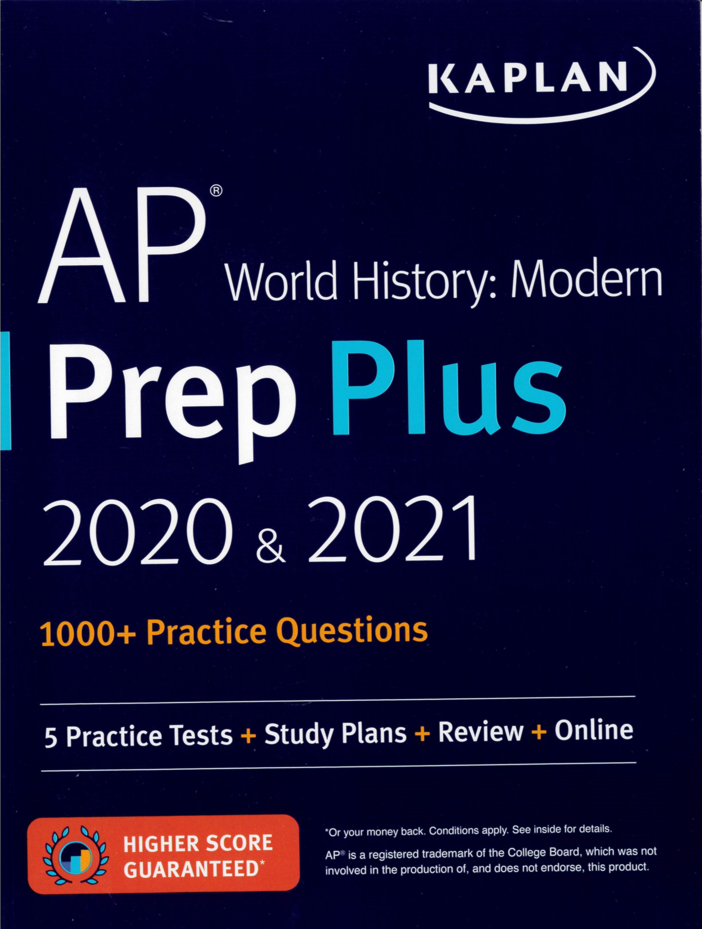 AP World History Modern Prep Plus 2020 & 2021 : 1000+ Practice Questions /