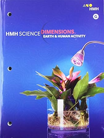 HMH Science Dimensions: Student Edition Module G : Earth and Human Activity /