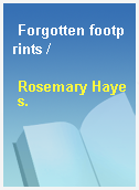 Forgotten footprints /