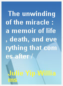 The unwinding of the miracle : a memoir of life, death, and everything that comes after /