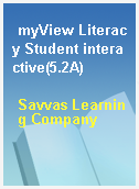 myView Literacy Student interactive(5.2A)