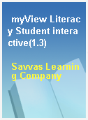 myView Literacy Student interactive(1.3)