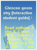 Glencoe geometry [Interactive student guide] /